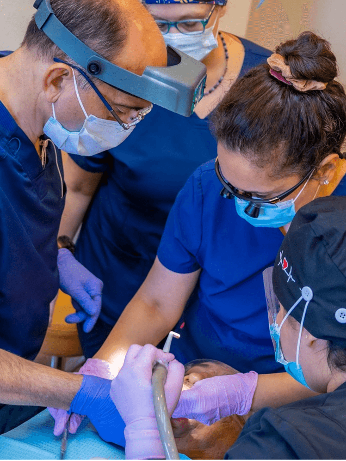 Chairside dental care and support