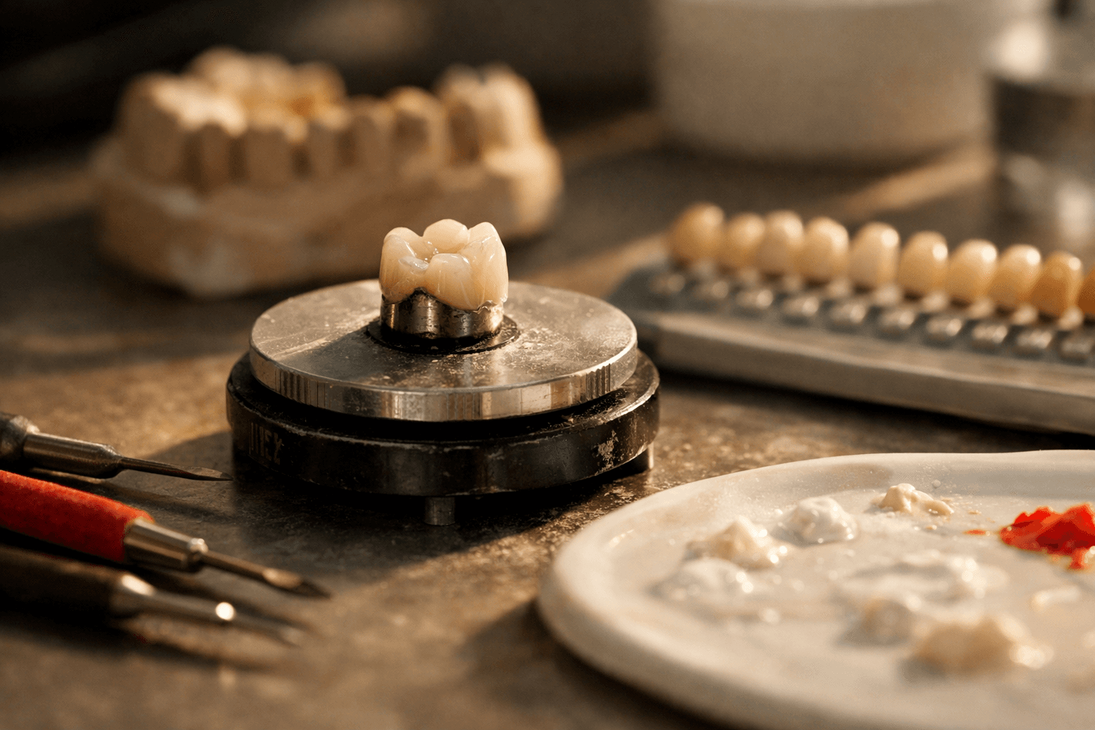 Hero image for the article "Porcelain Fused to Metal (PFM) Crowns: Strength, Esthetics & When to Use Them"